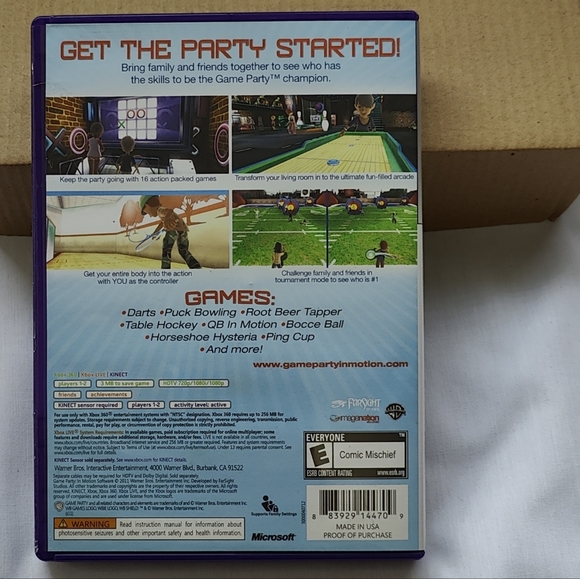 Xbox 360 - Kinects Game Party in Motion - Picture 3 of 4